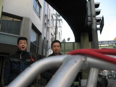 出発点（加島交差点）