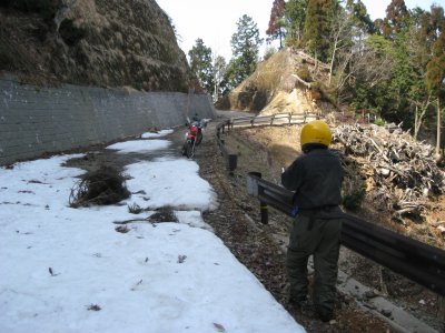 残雪を超えて②