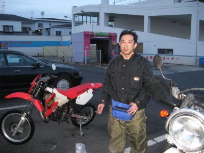 ゴール（池田の洗車場）①