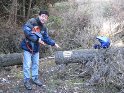 古坂峠に突入①