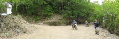 062.張川林道道中のパノラマ