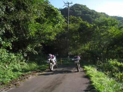 023.村岡温泉付近で林道探し