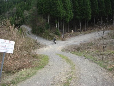 023.谷尾大滝林道を探す