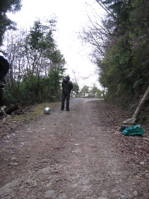 028.日吉ダム近くの林道