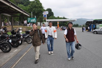 002.西紀ＳＡへ集合①