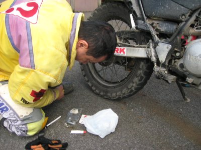 コータ君のパンク②