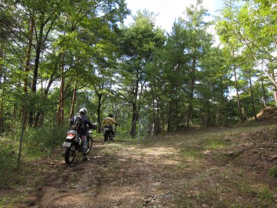 009.林道走行の始まり