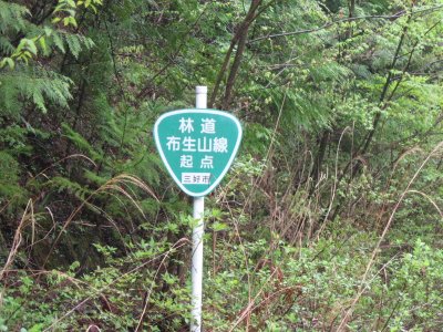 008.途中で見つけた林道　その２