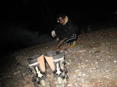 016.幕営地にて夜の宴②