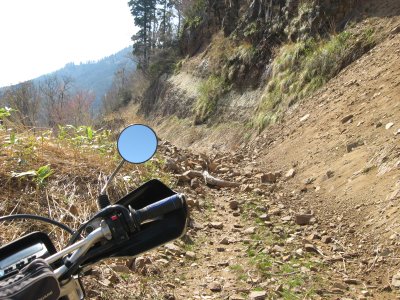 021.東因幡林道引き返し①