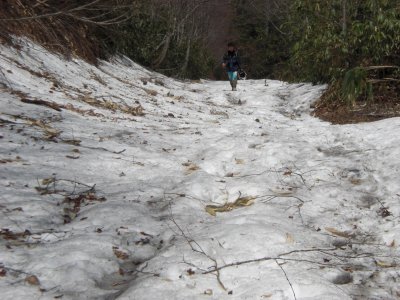 008.残雪に阻まれる②