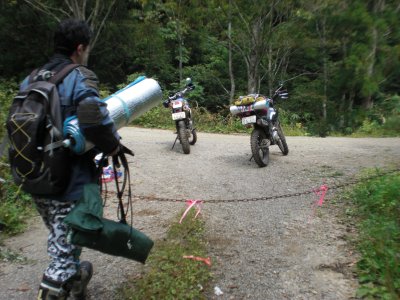 009.東因幡林道の終点②
