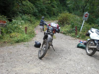 008.東因幡林道の終点①