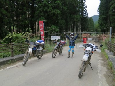 034.黒河新田林道へ