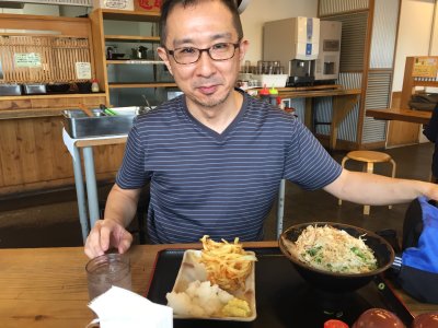 005.鳴門に到着してうどん③