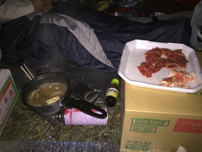 024.野営の写真は２枚だけだった①