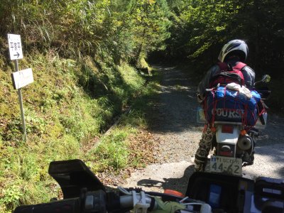 010.林道寒風大座礼西線の道中