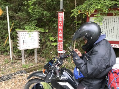 004.県道走行時のハプニング①