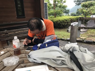 012.道の駅みなみ波賀で休憩①