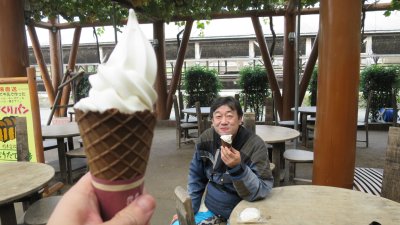 006.宝牧場のソフトクリーム①