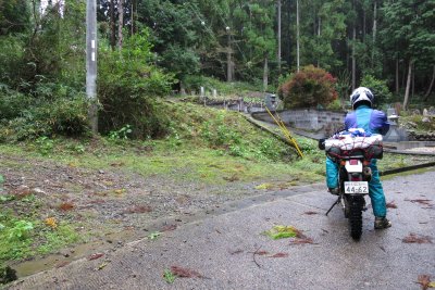 014.道の駅ハチ北当たりの林道①