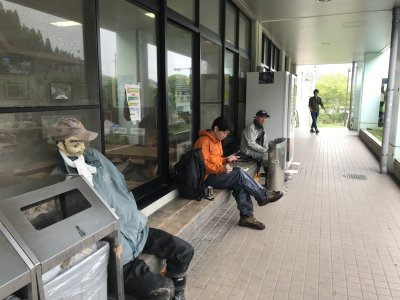 017.道の駅ハチ北で休憩