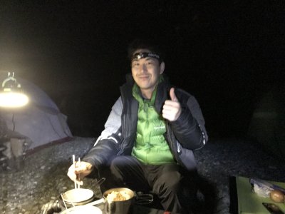 058.野営地は川っぺり③