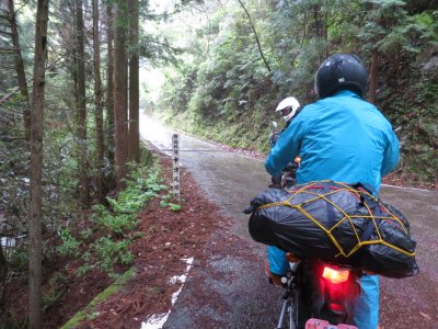 018.中津尾林道へ