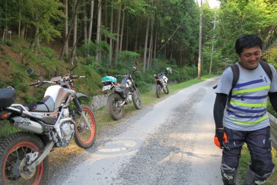 031.パンティ林道走破