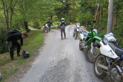 030.パンティ林道走破