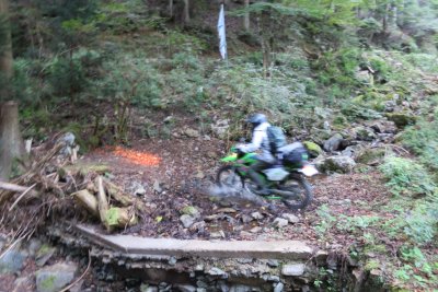 039.沢もどきを渡る③