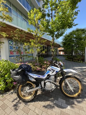 004.藤まっきーホテルから出発